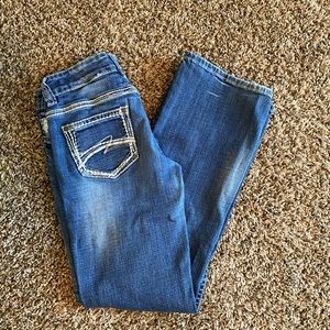 Rock & roll denim riding jean